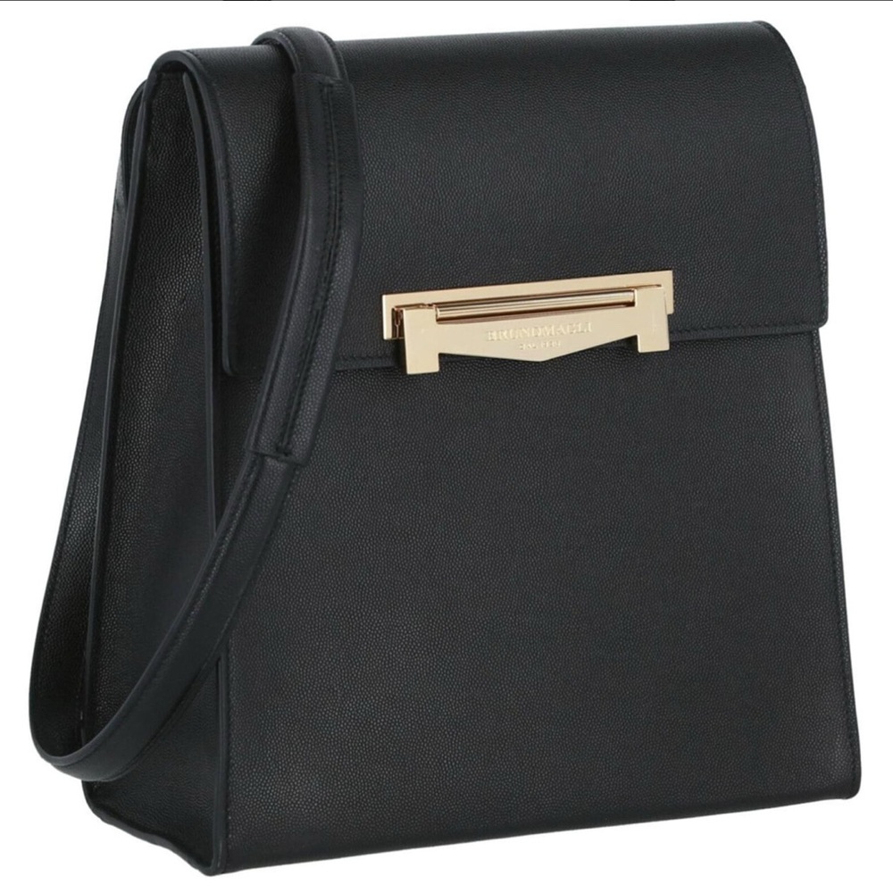 ✨Bruno Magli ✨ Black Block M Convertible backpack to shoulder/crossbody bag - Picture 5 of 12